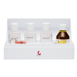 Acrilat Termopolimerizabil Aesthetic Red Color Set Easy Mini Candulor