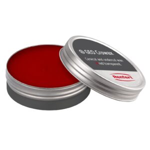 GEO CROWAX CERVICAL AND UNDERCUT WAX  RED TRANSPARENT 80G